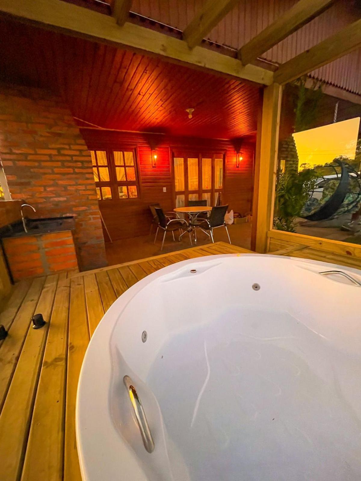Platto Da Neve:Jacuzzi E Lareira Em Urubici Rg2775 Villa Exterior foto